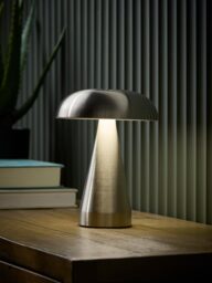 Brushed Nickel LED Lamp - thumbnail 2
