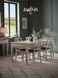 Tirana Rectangle Dining Table - 4 Seater - thumbnail 1