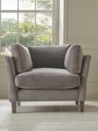Dinan Loveseat - Tobacco Opulent Cotton Velvet - thumbnail 3
