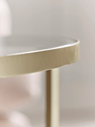 Glass Display Coffee Table - Soft Gold - thumbnail 5