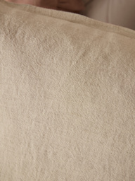 Cotton Linen Rectangular Cushion Cover - Natural - thumbnail 5