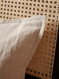 Cotton Linen Rectangular Cushion Cover - Natural - thumbnail 3