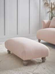 Artes Ottoman - Eucalyptus Wide Cotton Stripe - thumbnail 1