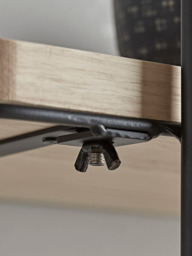 Industrial Wood & Metal Shelf Unit - Small - thumbnail 4