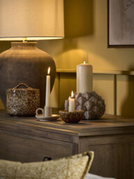 Distressed Artichoke Tealight Holder - thumbnail 4