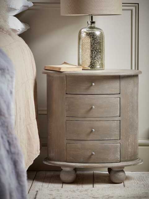 Oval Bedside Table - image 1
