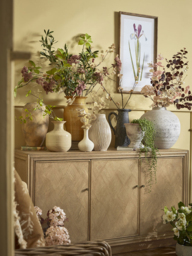 Glazed Urn Vase - Ochre - thumbnail 4