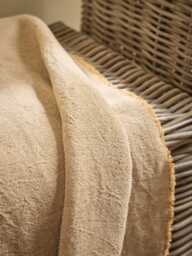 Frayed Edge Bedspread - Buttercup - thumbnail 2