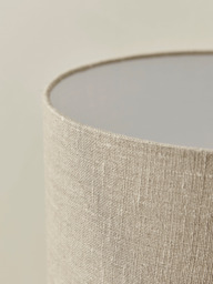 Textured Mango Wood Table Lamp - thumbnail 4
