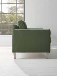 Toulon Three Seater Sofa - Laurel Opulent Cotton Velvet - thumbnail 5