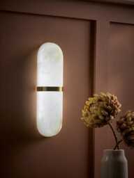 Alabaster Capsule Wall Light - thumbnail 2
