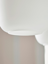 Four Frosted Glass Pendant Lights - thumbnail 5