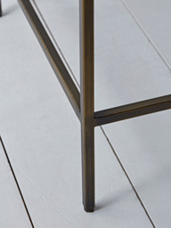 Villette Side Table - Burnished Brass - thumbnail 4
