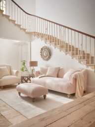Artes Three Seater Sofa - Soft Eau De Nil Wide Cotton Stripe - thumbnail 3