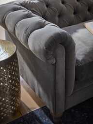 Dalvik Two Seater Sofa - Tobacco Opulent Cotton Velvet - thumbnail 2