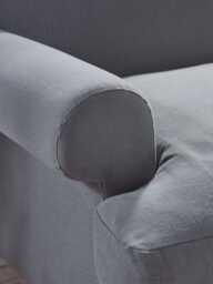 Kiruna Chaise Left Hand Facing Sofa - Cardamom Opulent Cotton Velvet - thumbnail 2