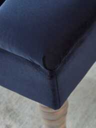 Kemi Ottoman - Laurel Opulent Cotton Velvet - thumbnail 5