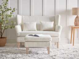 Trosa Three Seater Sofa - Laurel Opulent Cotton Velvet - thumbnail 3