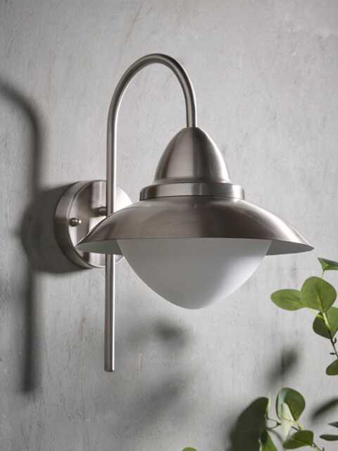 Metro Opal Dome Outdoor Wall Light - image 1