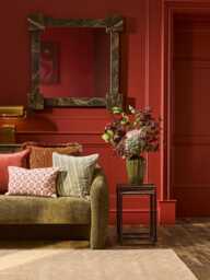 Lola Velvet Cushion - Vintage Rose - thumbnail 5