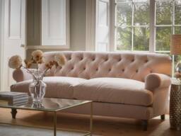 Bern Three Seater Sofa - Agave Opulent Cotton Velvet - thumbnail 3