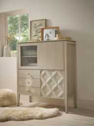 Oak Diamond Storage Wardrobe