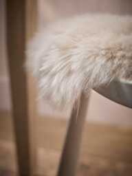 Sumptuous Sheepskin Seat Pad - Natural - thumbnail 3