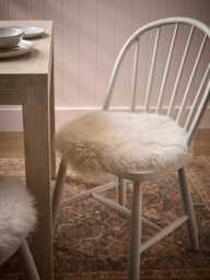 Sumptuous Sheepskin Seat Pad - Natural - thumbnail 5