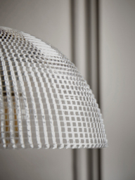 Ribbed Glass Dome - Wall Light - thumbnail 5