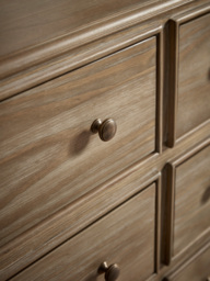 Camille Double Chest of Drawers - Limewashed - thumbnail 2