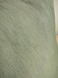Cotton Linen Square Cushion Cover - Fern Green - thumbnail 4