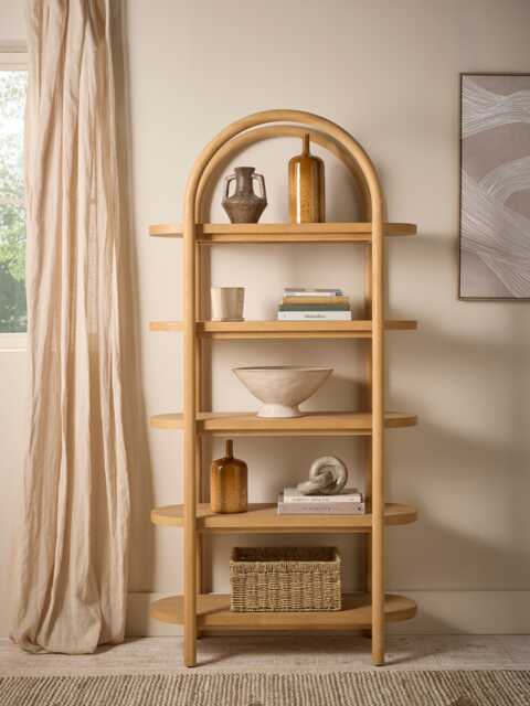 Arched Shelf Unit - image 1