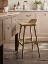 Oak Counter Stool - thumbnail 1