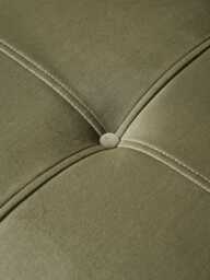 Vollen Storage Ottoman - Cyan Velvet - thumbnail 3