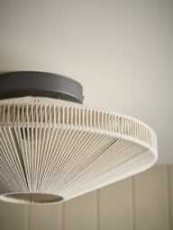 Woven Diffuser Ceiling Light - thumbnail 4
