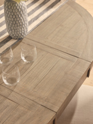 Remington Extendable Oval Dining Table - 4 to 6 Seater - thumbnail 2