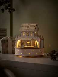 Train Station Wooden Lit Village - thumbnail 2