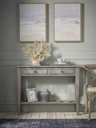 Camille Console Table - Grey - thumbnail 1