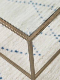 Villette Coffee Table - Burnished Brass - thumbnail 2