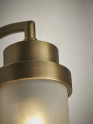 Frosted Pillar Wall Light - thumbnail 3