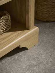 Oak Shoe Storage Bench - thumbnail 4