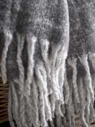 Cosy Doze Throw - Charcoal - thumbnail 2