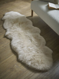 Sumptuous Sheepskin Double Rug - Natural
