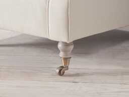 Annecy Armchair - Soft Grey Opulent Cotton Velvet - thumbnail 4
