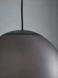 Smoke Glass Globe Pendant - thumbnail 4