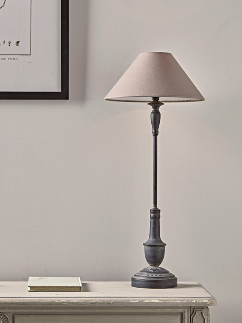 Slim Metal Bedside Lamp - image 1