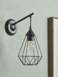 Tapered Cage Wall Light - thumbnail 1
