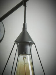 Tapered Cage Wall Light - thumbnail 3