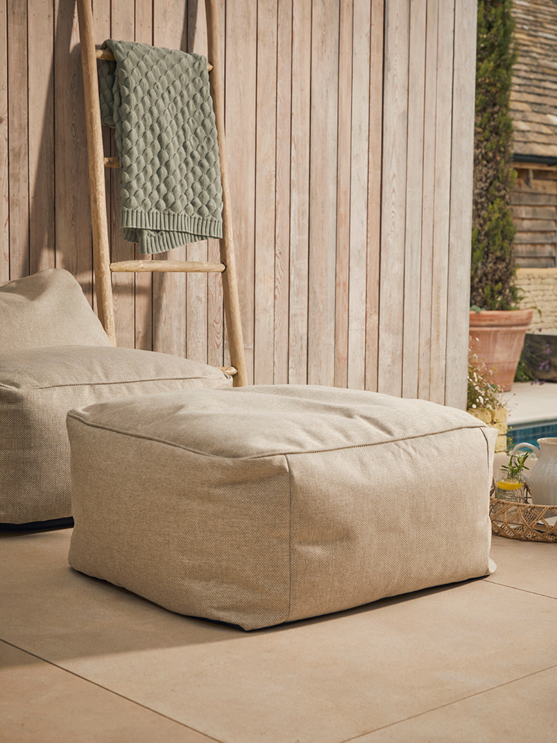 Harlington Indoor Outdoor Pouffe by Cox Cox