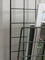 Wire Hanging Magazine Rack - thumbnail 2